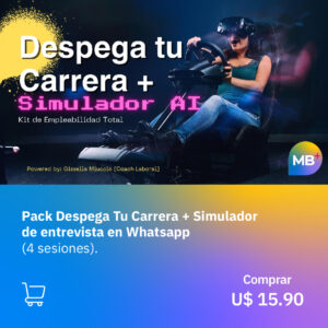 Pack: Curso "Despega tu Carrera" + Simulador de Entrevista IA